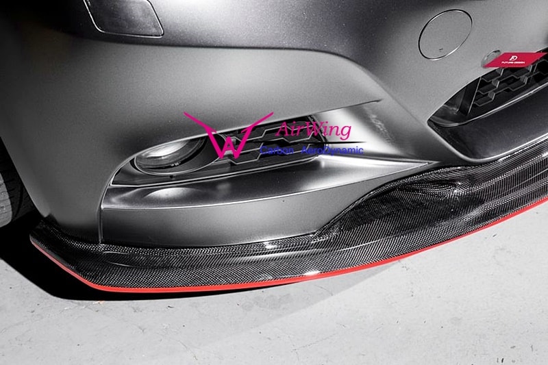 F34 3-Series GT - 3D style Carbon Front Lip Spoiler 04